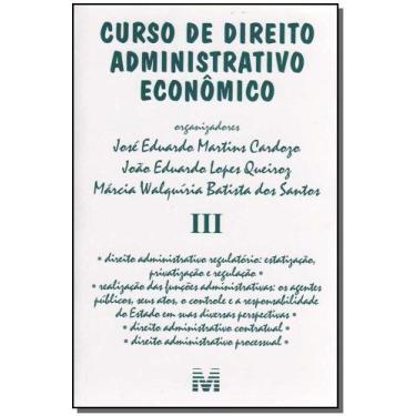 Imagem de Livro - Curso de direito administrativo econômico - Volume 3 - 1 ed./2