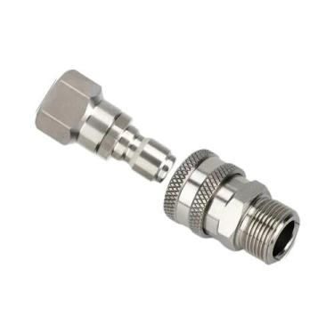 Imagem de Conector Giratório De 14mm 15mm M22 Para Lavadora De Pressão 360 graus