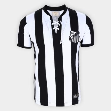 Imagem de Camisa Santos Cordinha Retrômania Masculina-Masculino