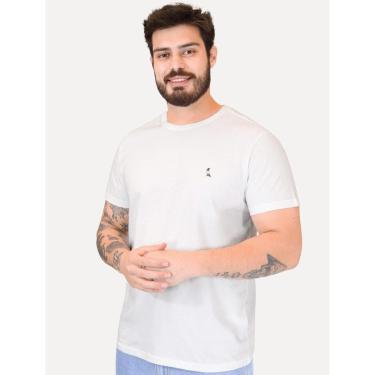 Imagem de Camiseta Reserva Masculina Regular Patch Tricolor Branca-Masculino