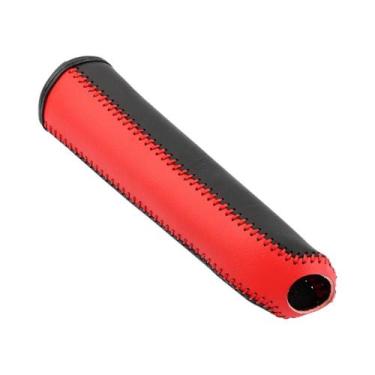 Imagem de Capa De Freio De Mão De Carro Em Couro Multicolorido Antiderrapante - 