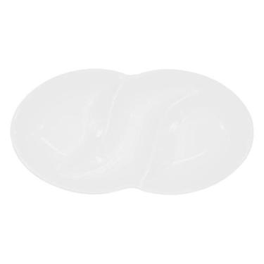 Imagem de Petisqueira Travessa Japonesa Melamina Branca Tripla Folha - Best