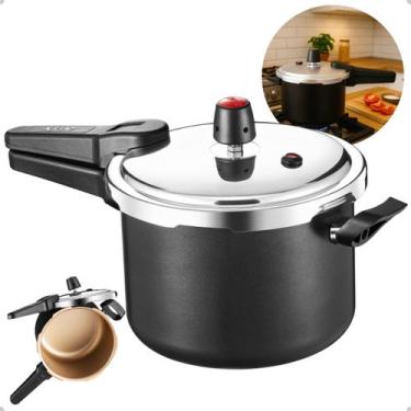 Imagem de Panela De Pressão 4,5 Litros Antiaderente Fechamento Externo - Arnix