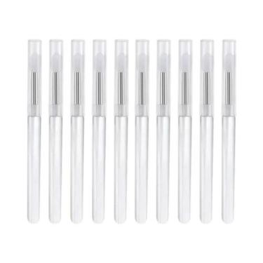 Imagem de Pincel De Silicone Macio Para Batom, Aplicador Portátil Com Cabo Trans