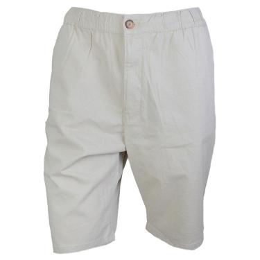 Imagem de Bermuda Sarja Masculina Ogochi Tradicional Bege - 0035-Masculino