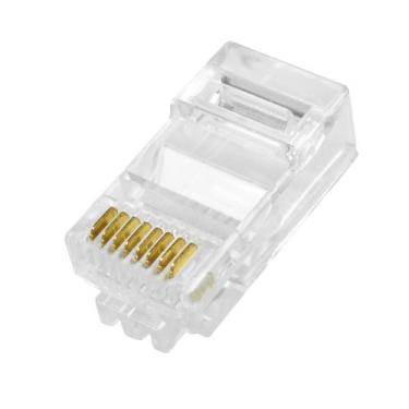 Imagem de Conector M RJ-45 CAT5E PCTE100 - EVUS