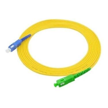 Imagem de Kit 10 Unidades Cabo Óptico Patch Cord Sc/apc X Sc/upc 2 Mt - Importad