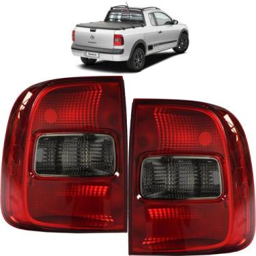 Imagem de PAR Lanterna Traseira Saveiro G5 2008 2009 2010 2011 2012 FUMÊ - Prime