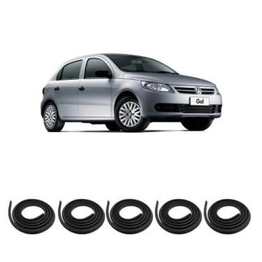 Imagem de Kit Borracha Vedação Das 4 Portas + Borracha Do Porta Malas Gol 1994 a