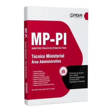 Imagem de Apostila MP-PI - Técnico Ministerial - Área Administrativa - Nova Conc