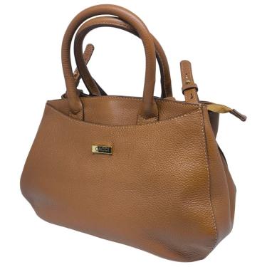 Imagem de Bolsa Feminina Casual Couro De Mão Elegante Pratica Cacci