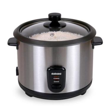 Imagem de Panela eletrica arroz itatiaia 1,5l 8x, Inox, 110V