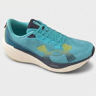 Imagem de Tênis de Corrida Under Armour Charged Nonstop Masculino - Azul - 41, 4