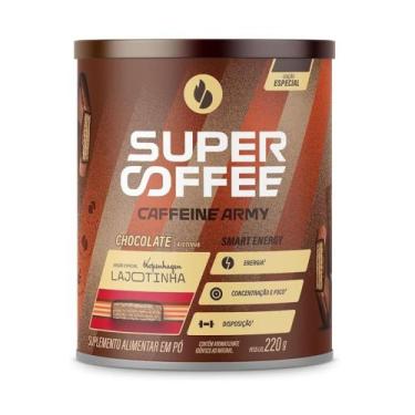 Imagem de Supercoffee 3.0 Chocolate 220g Caffeine Army 22 Doses