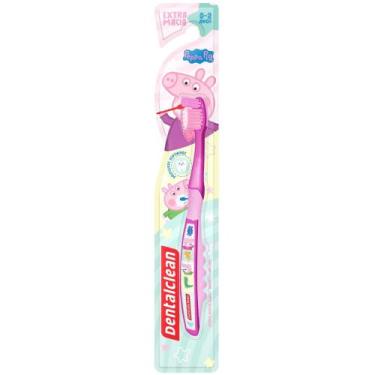 Imagem de Escova Dental Infantil Baby Dentalclean Peppa Pig Extra Macia 0 a 2 An
