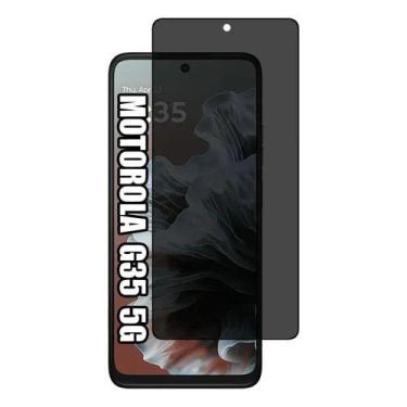 Imagem de Película 3D Privacidade de Vidro para Motorola Moto G35 - XMART