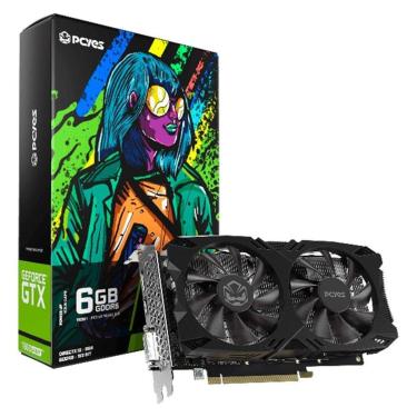 Imagem de Placa de Vídeo PcYes Nvidia Geforce GTX 1660 SUPER GDDR6 6GB Dual 192 BITS - PVX1660S62...