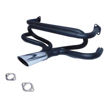 Imagem de Abafador 4x1 Com Ponteira Cromada Vw Fusca S51 - SCAPSHOP