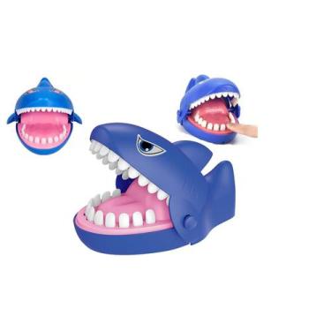 Imagem de Brinquedo Tubarão Dentista Morde Dedo Pegadinha De Mesa - 99Toys