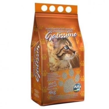Imagem de Areia Perfumada Gatíssimo Alfa Pet 4 kg