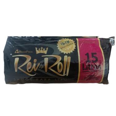 Imagem de Saco p/lixo 15l rolo rei do roll c/100