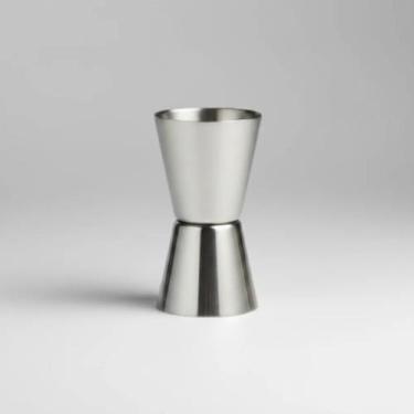 Imagem de Dosador de Bebidas Duplo de Inox 25ml e 50ml Hercules