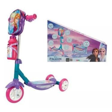 Imagem de Patinete Frozen C/ Led Som e Acessórios - BBR - Bbr Toys