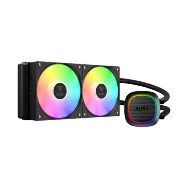 Imagem de Water Cooler Gamdias Aura GL240 V2 (AMD / Intel) - 240mm - Iluminação 