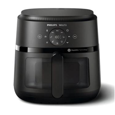 Imagem de Fritadeira Airfryer Philips Walita Série 2000 XL - 127V - 6,2 Litros - 1700W - Preta - NA230/00