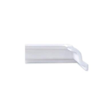 Imagem de Rodateto de Poliestireno 7CMX70MM Liso 2,0METRO Linear Branco Graddus 