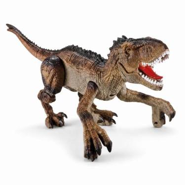Imagem de Dinossauro TRex Brinquedo Controle Remoto Anda para Frente e para Trás