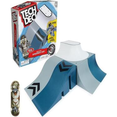 Imagem de Tech Deck Mega Park X-connect Rampa + Skate Dedo - Sunny