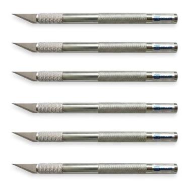 Imagem de Estilete Profissional Seller PA-100 para Artesanato, Precisão - Kit co