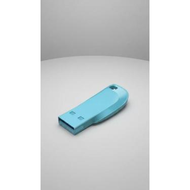 Imagem de Pen Drive USB 3.2 128GB Azul Claro - Congratulations Store