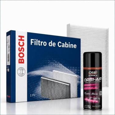Imagem de Filtro Ar Condicionado Fiesta Ecosport 2002 a 2014 + Higienizador Zete