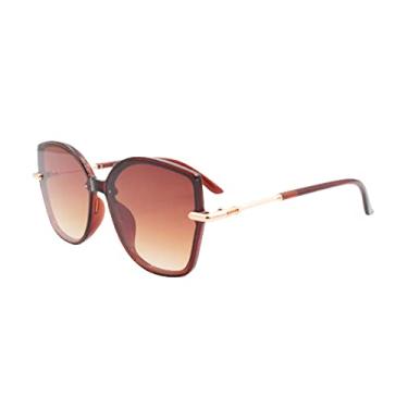 Imagem de Óculos de Sol em Metal - Feminino - PO7992 (Marrom)