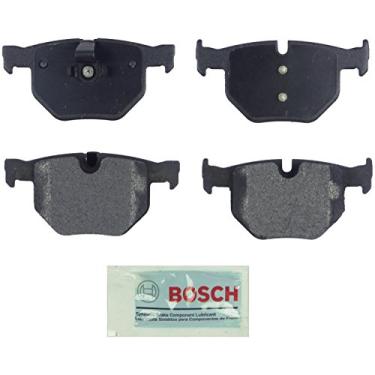 Imagem de BOSCH BE1042 Conjunto de pastilhas de freio a disco semimetálico azul - compatível com BMW 525i, 528i, 528i xDrive, 528xi, 530i, 530xi, 535i xDrive, 535xi, X5, X6; TRASEIRA