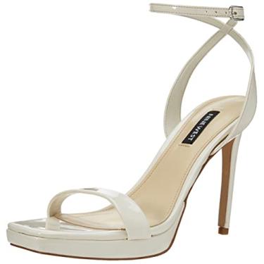 Imagem de Nine West Sandália feminina de salto Zadie, Creme chique, 40