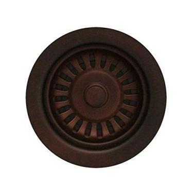 Imagem de Coador de cesta Whitehaus RNW35L-MABRZ de 8,8 cm para aplicações em argila de fogo profunda, bronze mogno