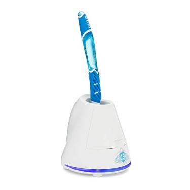 Imagem de TAO Clean Desinfetante UV para escova de dentes germ Shield – Estação de limpeza universal que acomoda todas as escovas de dentes manuais e elétricas, adequada para viagens, mata 99,9% dos germes