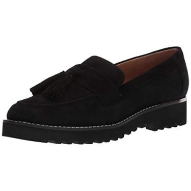 Imagem de Franco Sarto Mocassim feminino Carolynn com borla, Camurça preta, 38