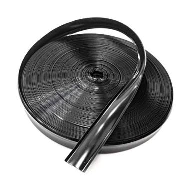 Imagem de QPN 7/8" Encaixe Moldagem Acabamento Parafuso Tampa RV Camper Viagem TrailerQPN 100 ft preto 7/8VTx