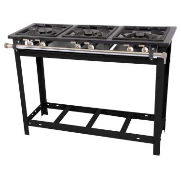 Imagem de Fogao Gas 3 Bocas Duplas Espera Forno - E3pd3_Venancio