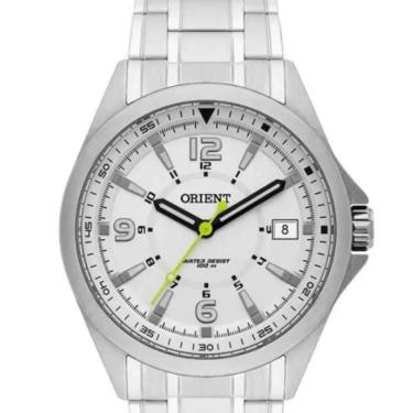 Imagem de Relógio Orient analógico prata em aço 10ATM MBSS1270 S2SX