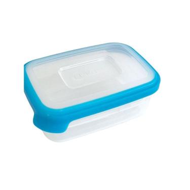 Imagem de Pote Retangular 500Ml Azul Incolor