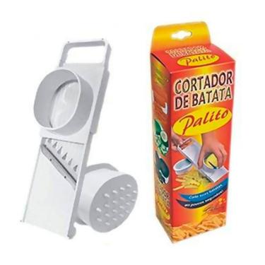 Imagem de Cortador Picador Fatiador Legumes Batata Palito Lâmina Inox