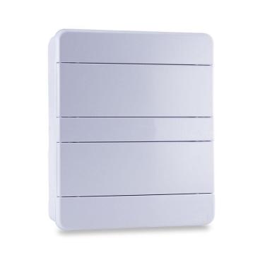 Imagem de Quadro Distribuição 24 Disjuntores Din Br Embutir Forceline