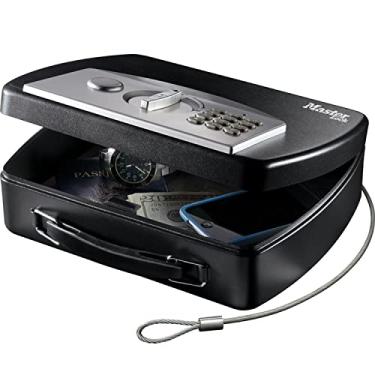 Imagem de Master Lock SAFEP008EML Cofre compacto portátil (combinação com cabo), preto/cinza