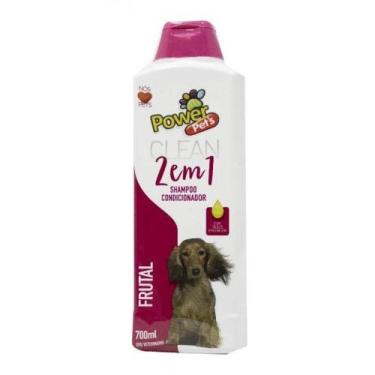 Imagem de Shampoo E Condicionador Para Cães Power Pets 700ml Frutal - Atacapet