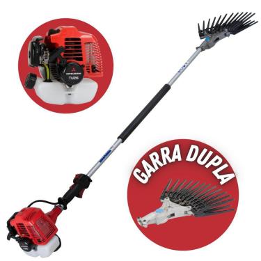 Imagem de Derriçadeira Nakashi DL262MDL Motor Mitsubishi TU26 á Gasolina com Haste Longa e Garra...